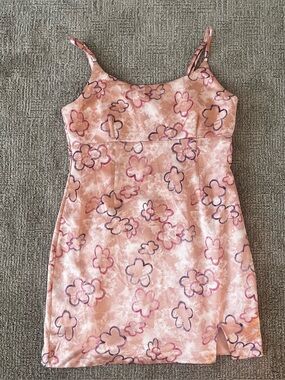 NWT wild fable Peach-Pink Floral Slip Dress